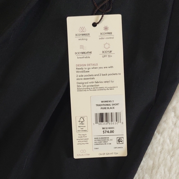 Calia Golf High - Rise ,4"Inseam Shorts - Picture 9 of 17